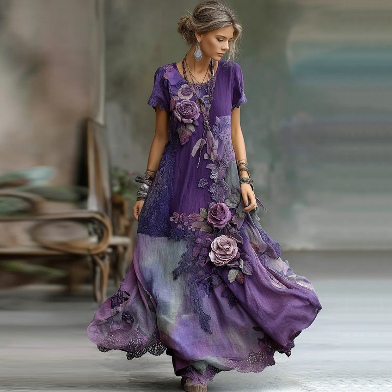 Zeitloser Vintage-Stil Kleid