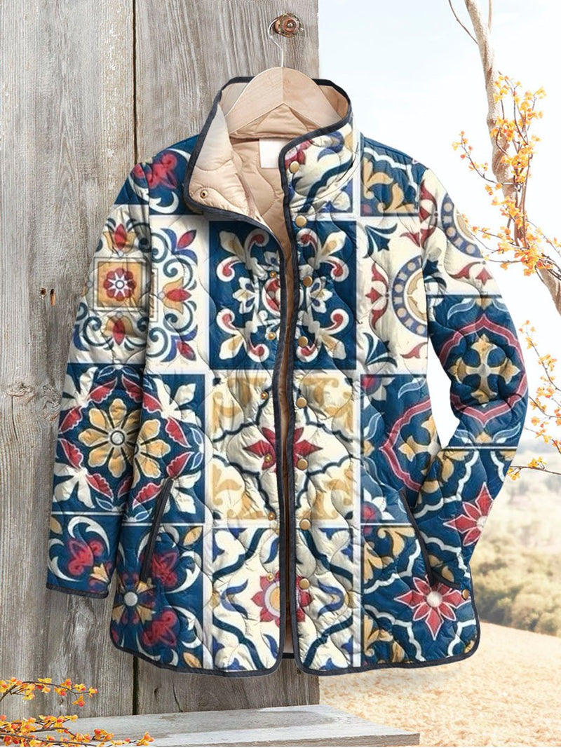 Zeitloser Vintage-Stil Strickjacke