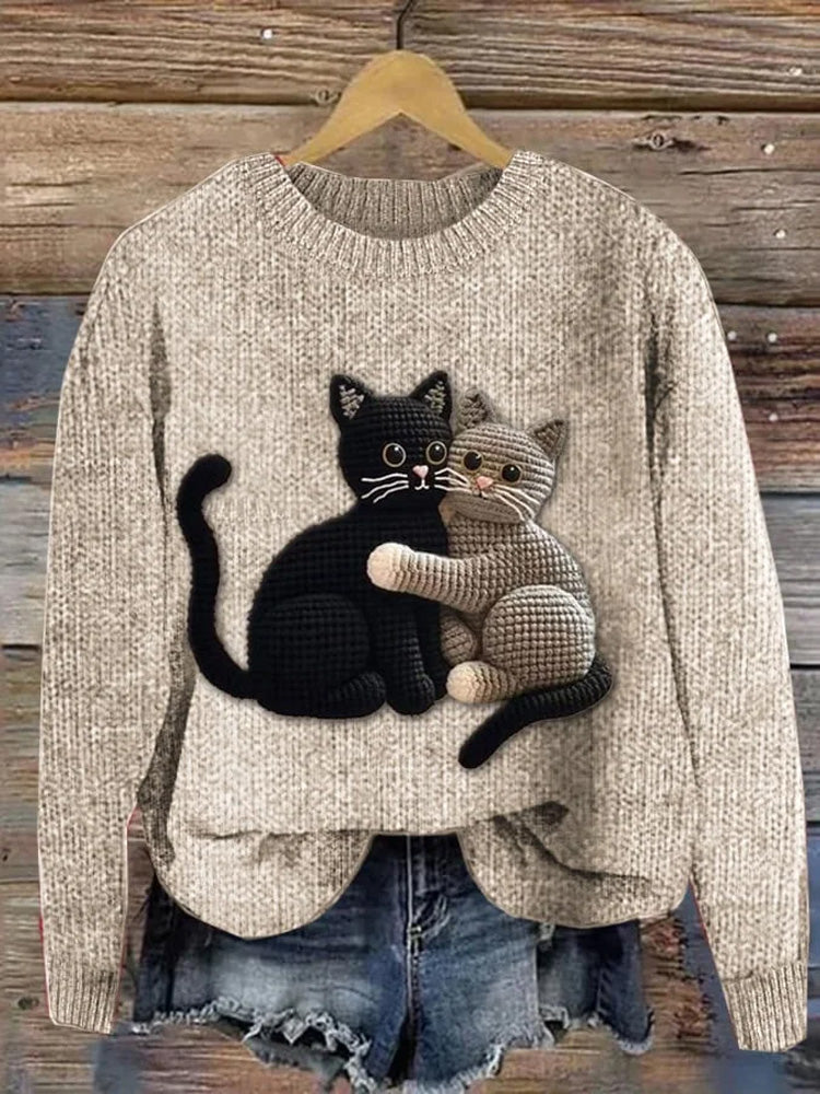 Klassischer Vintage-Pullover