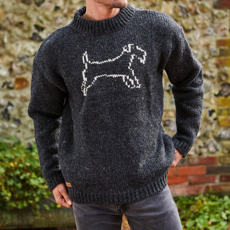 Zeitloser Vintage-Stil Pullover