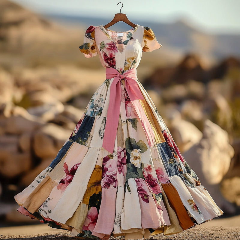 Wunderschön gefertigte Kleid