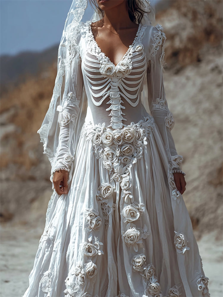 Anmutig gestaltete Kleid