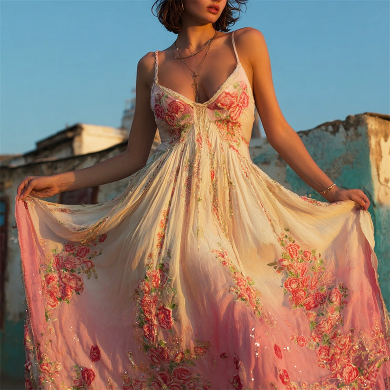 Anmutig gestaltete Kleid