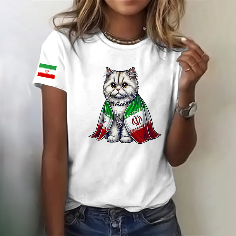Anmutig gestaltete T-Shirt
