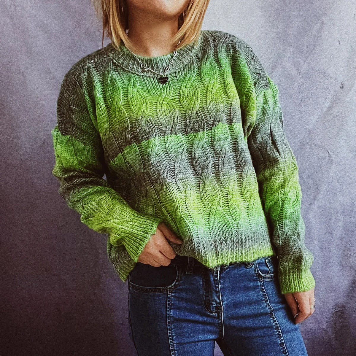 Zeitloser Vintage-Stil Pullover
