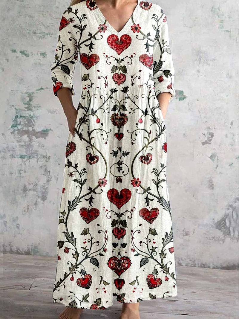 Klassische Vintage Kleid