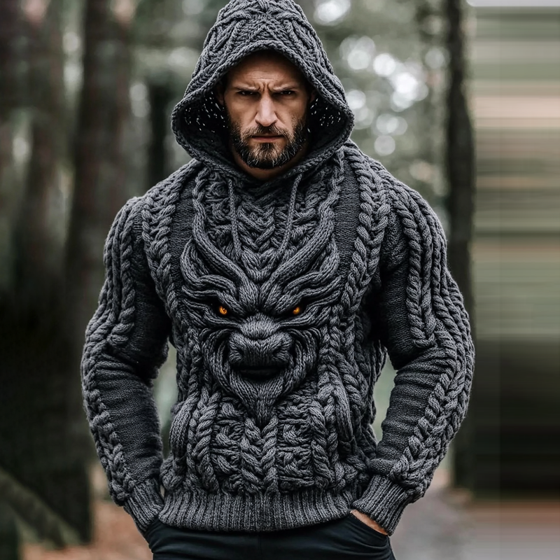 Zeitloser Vintage-Stil Pullover