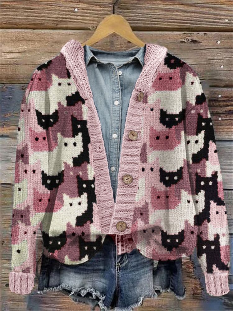 Elegant gestaltete Strickjacke