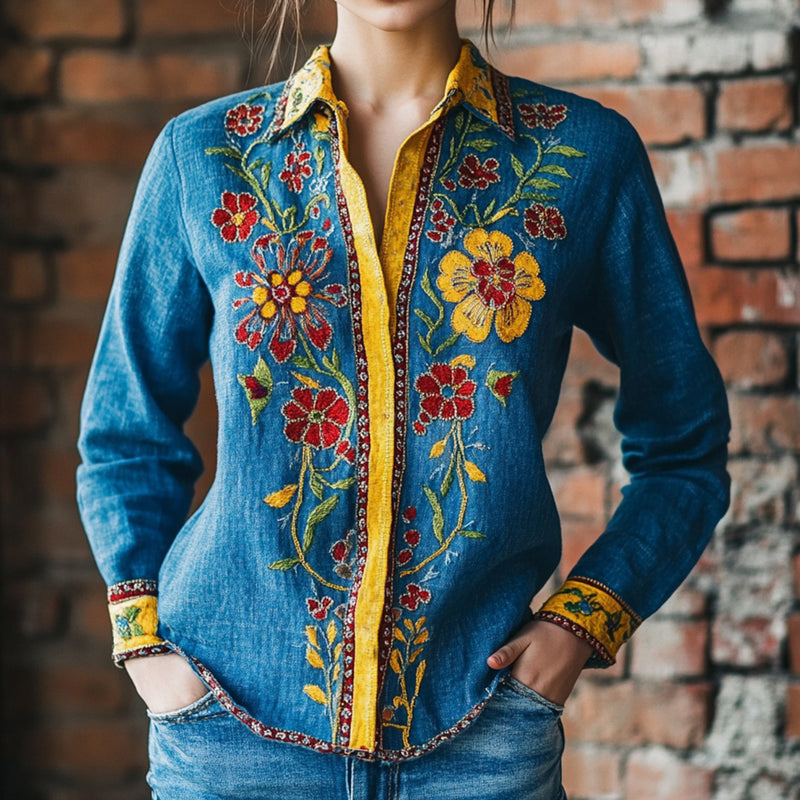 Vintage inspirierte Hemd