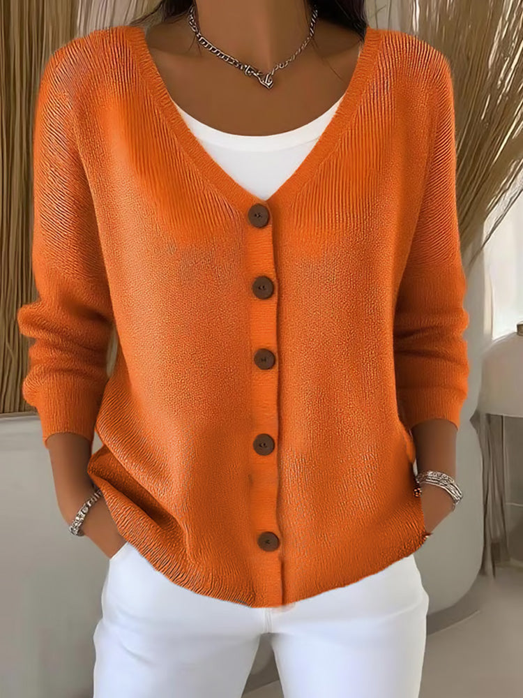 Vintage-inspirierte Strickjacke