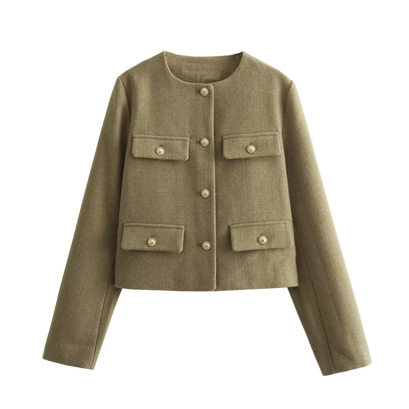 Zeitloser Vintage-Stil Jacke