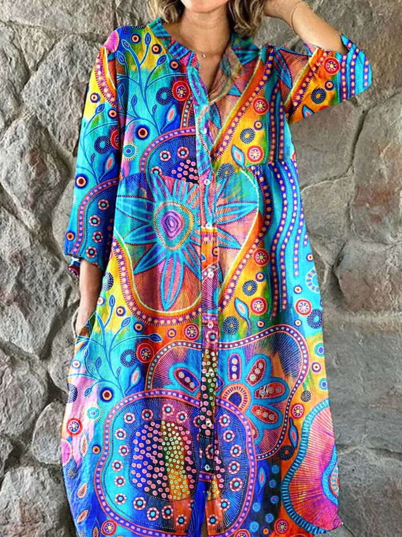 Zeitloser Vintage-Stil Kleid