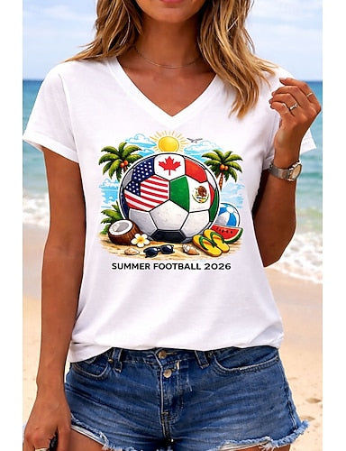 Independence Day American Swimwear Bikini 2 Piece Cheeky Swimsuit Slim Backless Vacation Beach Wear Graphic Flag V Neck Sleeveless Bathing Suits