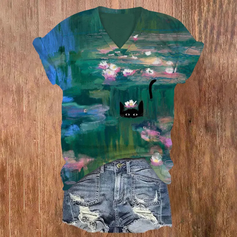 Elegant gestaltete T-Shirt