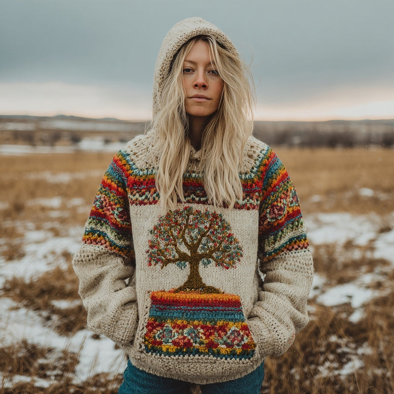 Zeitloser Vintage-Stil Pullover