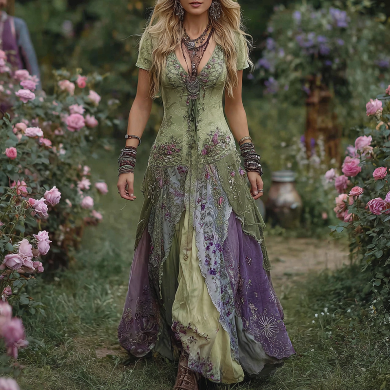 Klassische Vintage Kleid