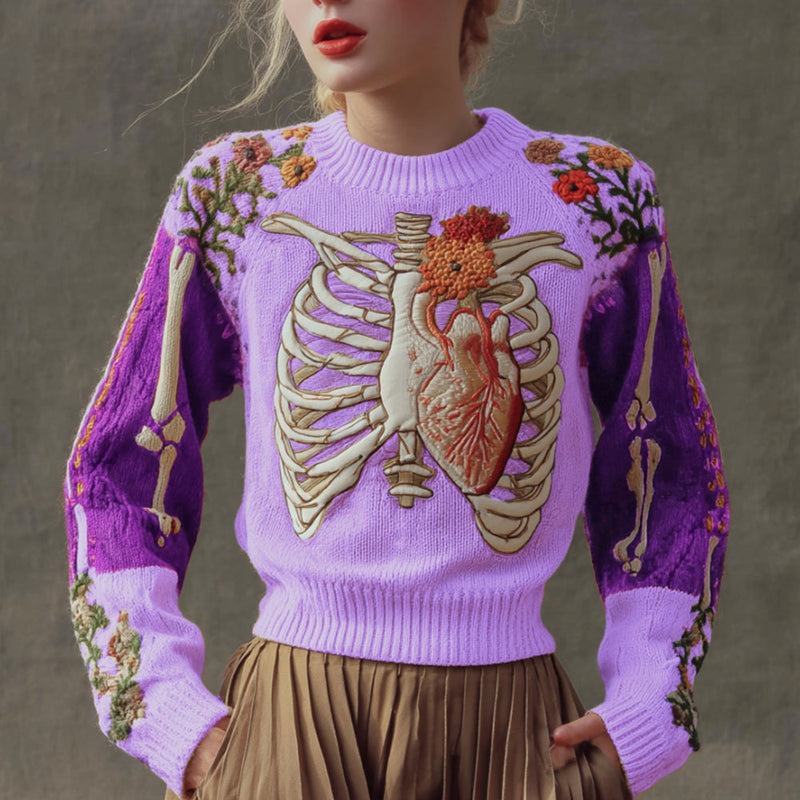 Wunderschön gefertigter Pullover