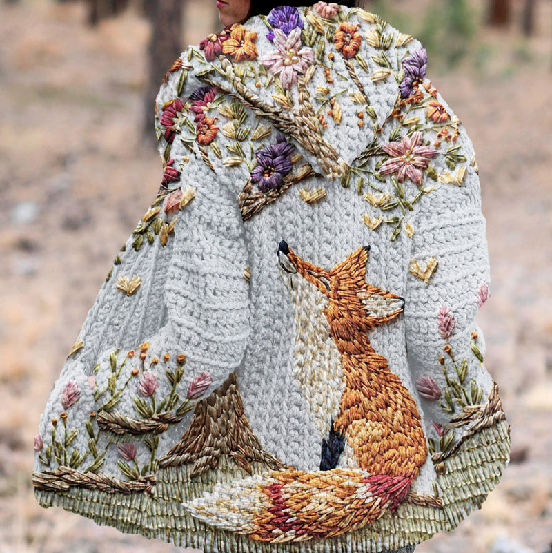 Elegant gestaltete Strickjacke