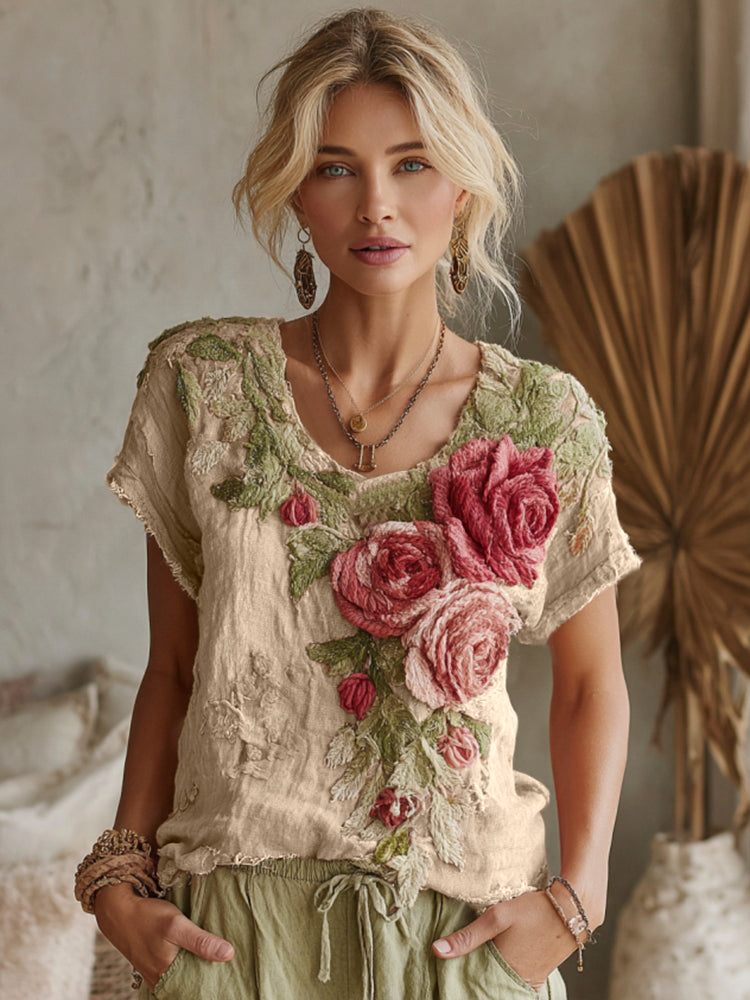 Klassische Vintage T-Shirt
