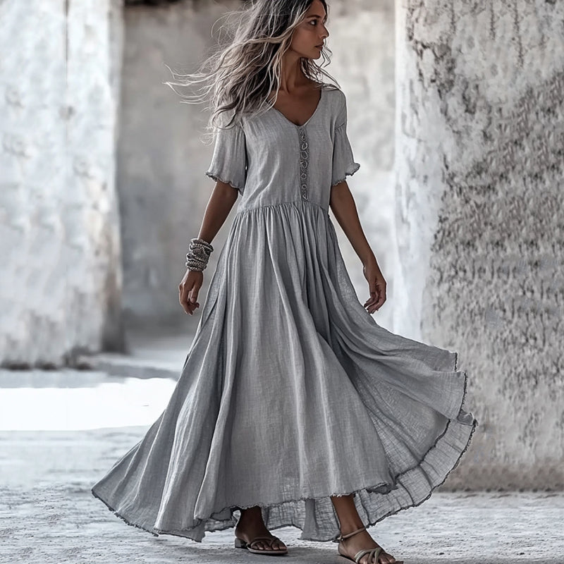 Anmutig gestaltete Kleid