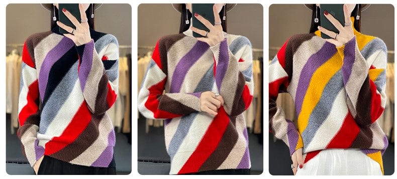 MW | Kontrastfarbe Rollkragenpullover 2024