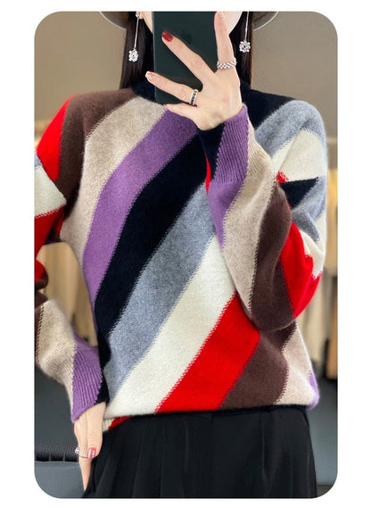 MW | Kontrastfarbe Rollkragenpullover 2024