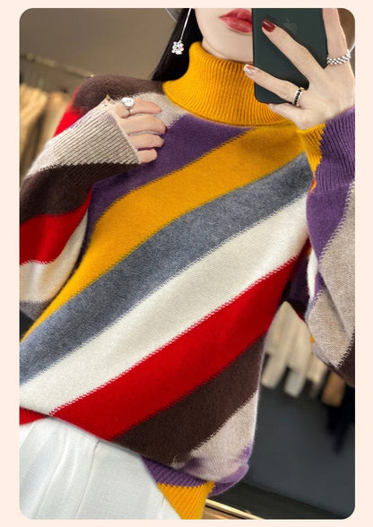 MW | Kontrastfarbe Rollkragenpullover 2024