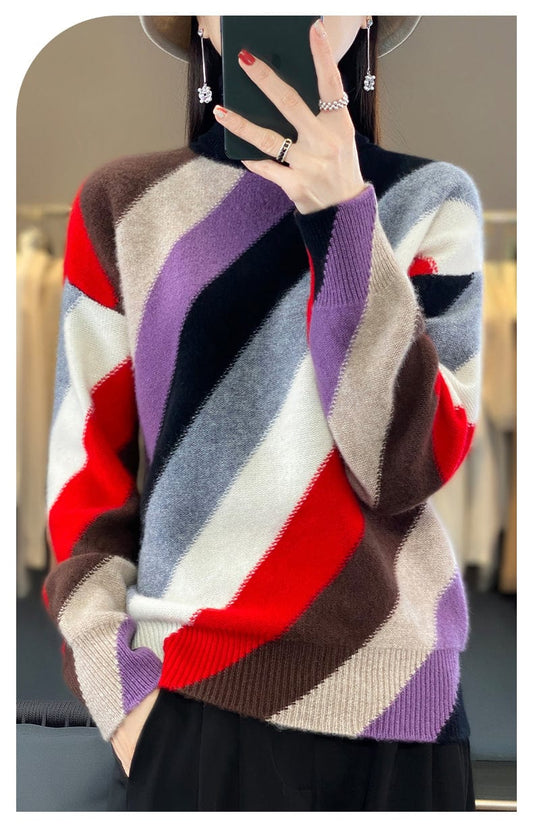 MW | Kontrastfarbe Rollkragenpullover 2024