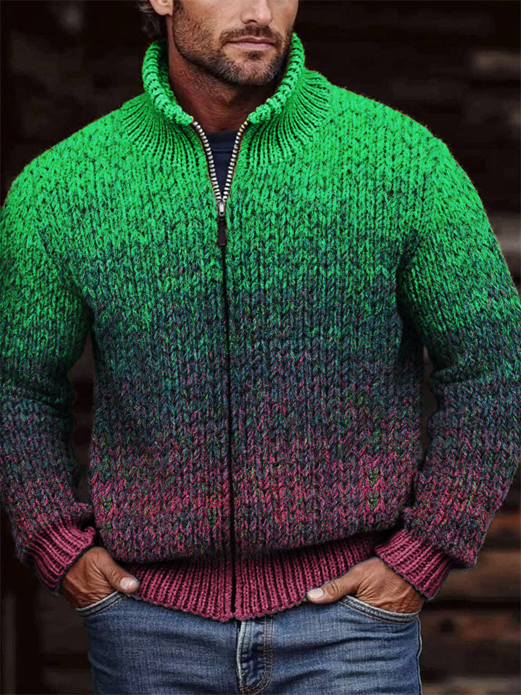 Elegant gestaltete Strickjacke