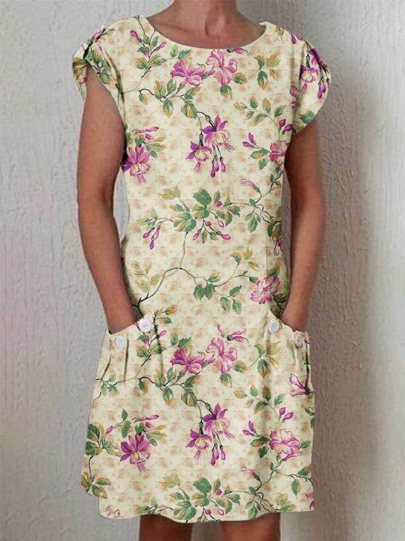 Anmutig gestaltete Kleid