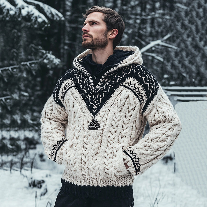 Zeitloser Vintage-Stil Pullover
