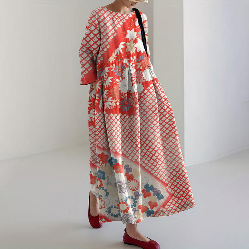 Zeitloser Vintage-Stil Kleid