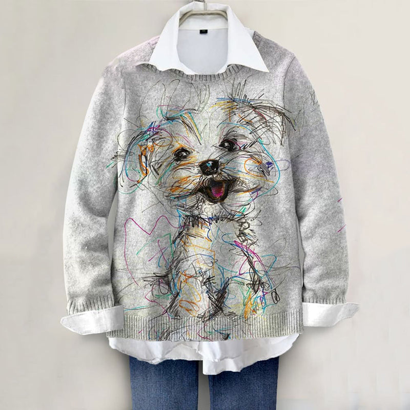 Anmutig gestaltete Pullover