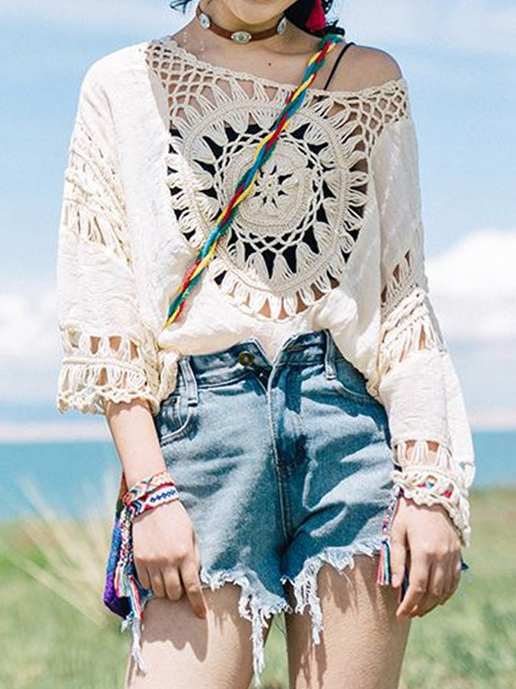 Zeitloser Vintage-Stil Top