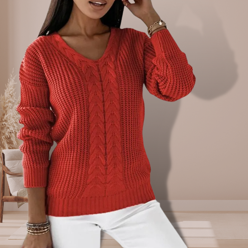 Wunderschön gefertigter Pullover
