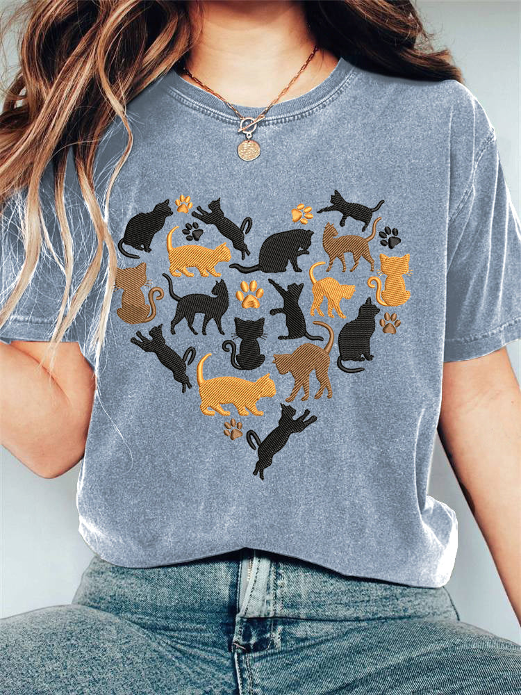 Durchdacht gestaltete T-Shirt