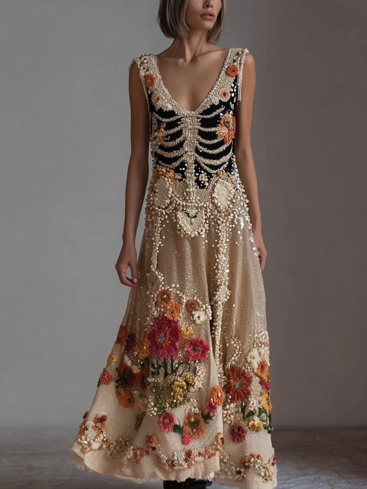 Anmutig gestaltete Kleid