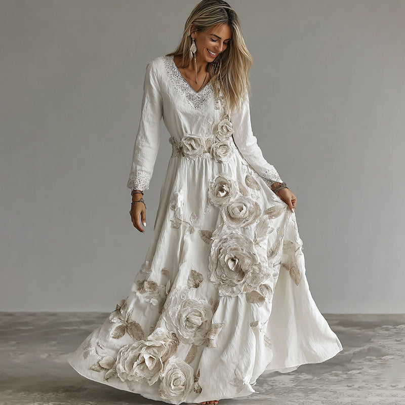 Klassische Vintage Kleid