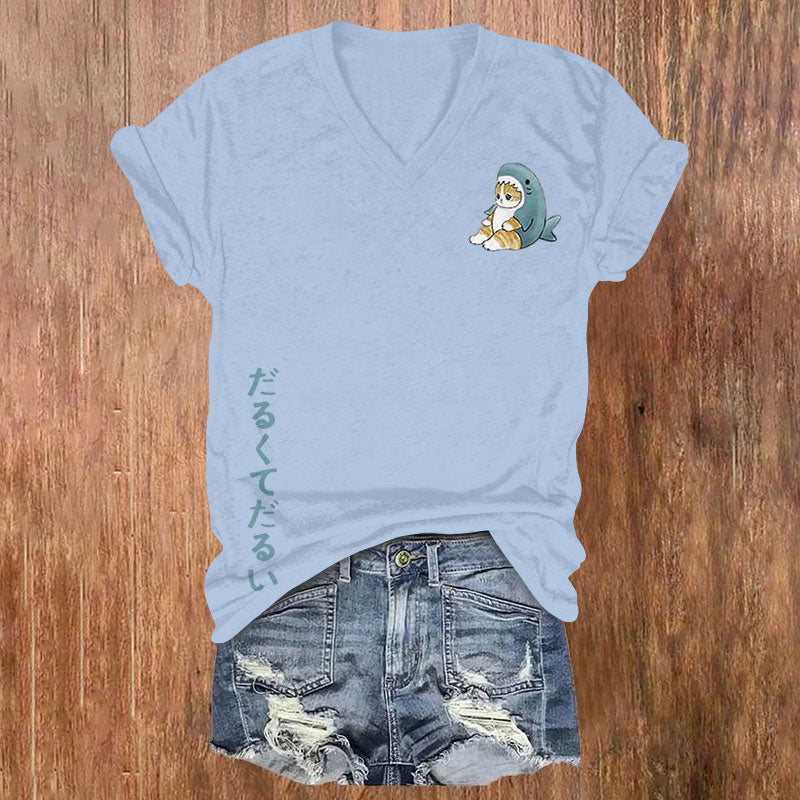 Zeitloser Vintage-Stil T-Shirt