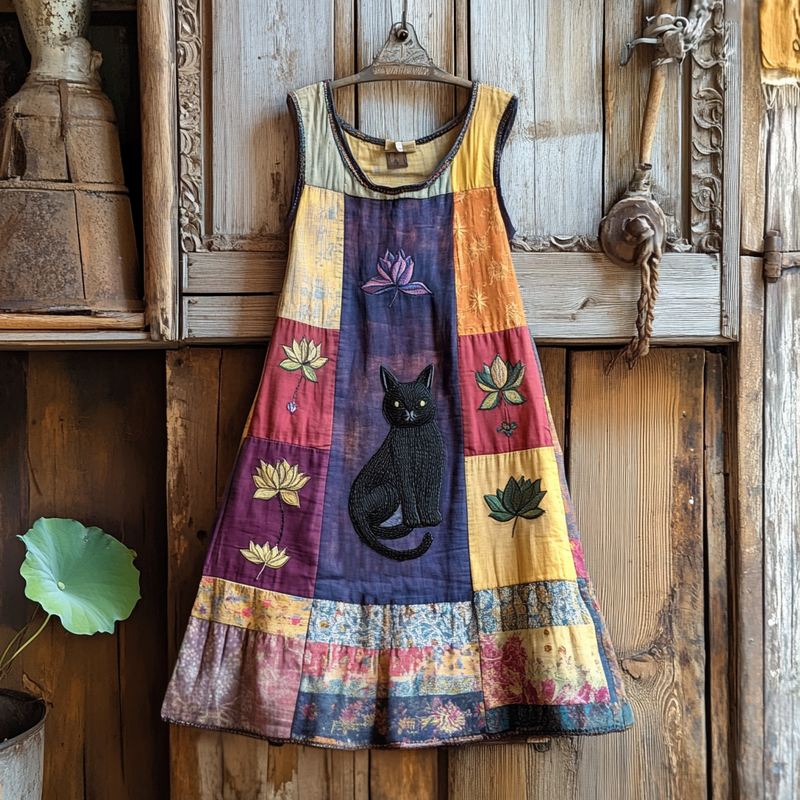 Klassisch gestaltete Kleid