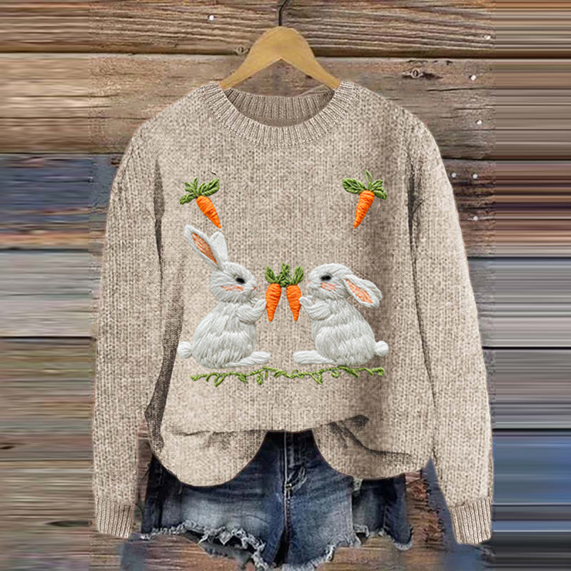 Zeitloser Vintage-Stil Pullover