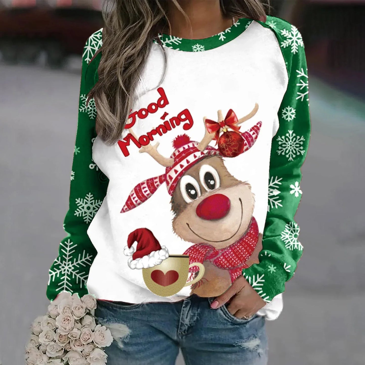 Anmutig gestaltete Pullover