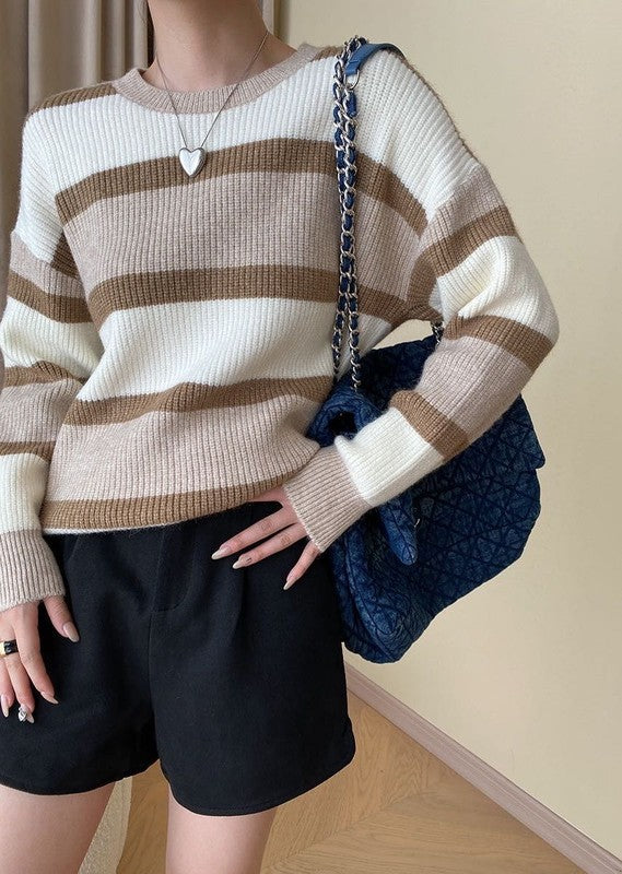Zeitloser Vintage-Stil Pullover