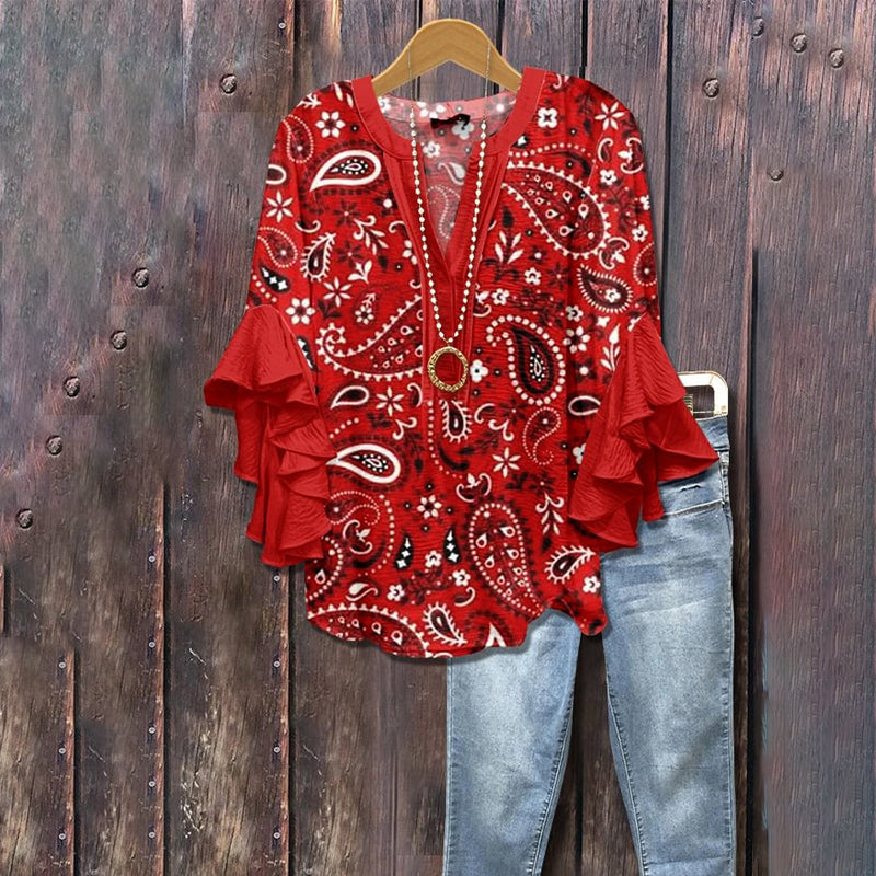 Vintage inspirierte Bluse