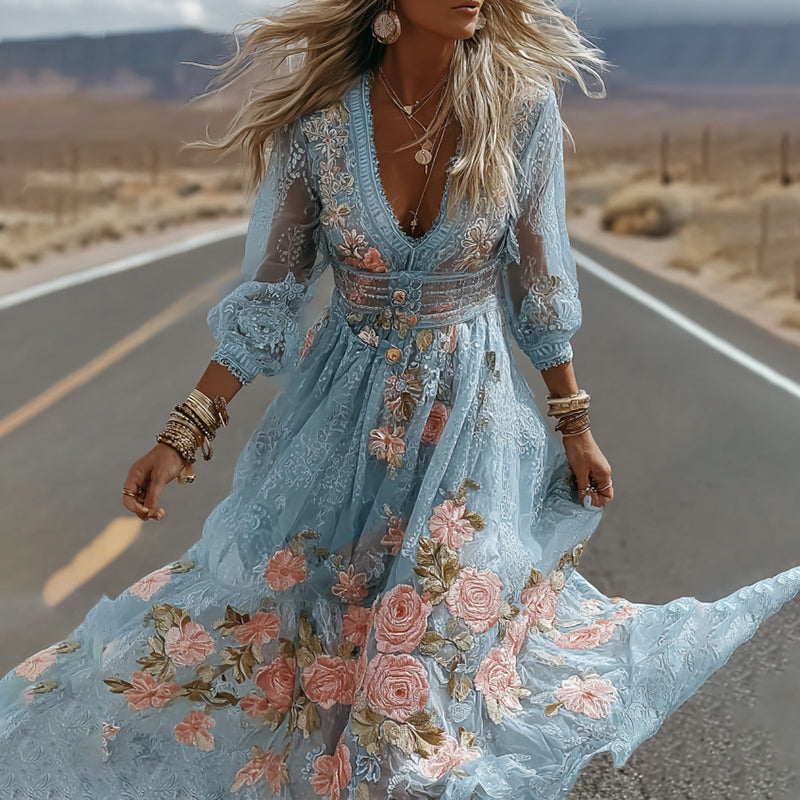 Klassische Vintage Kleid