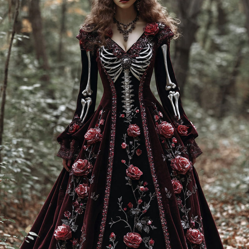 Klassische Vintage Kleid