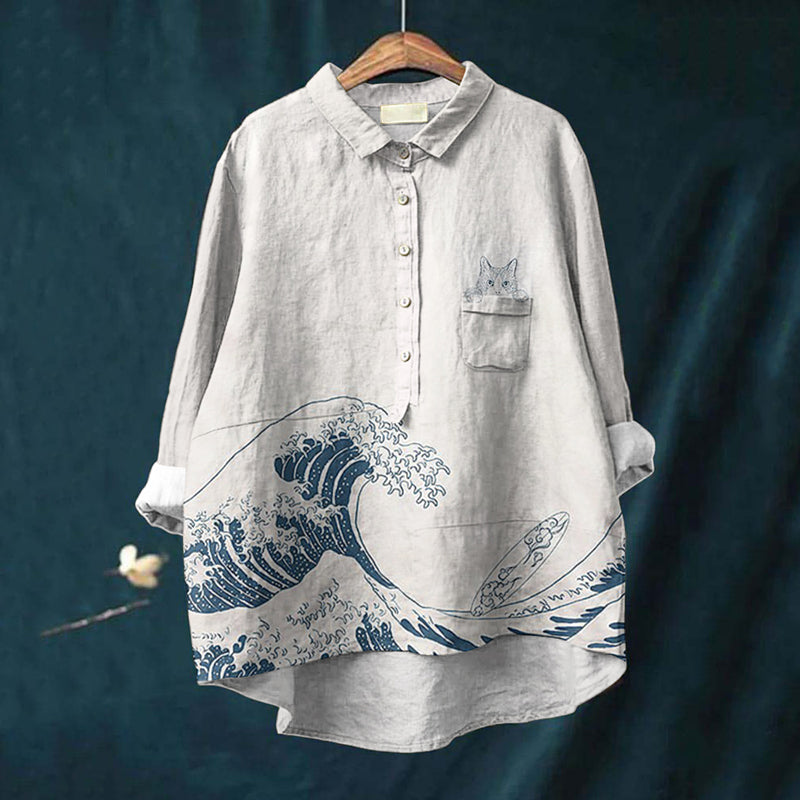 Zeitloser Vintage-Stil Hemd