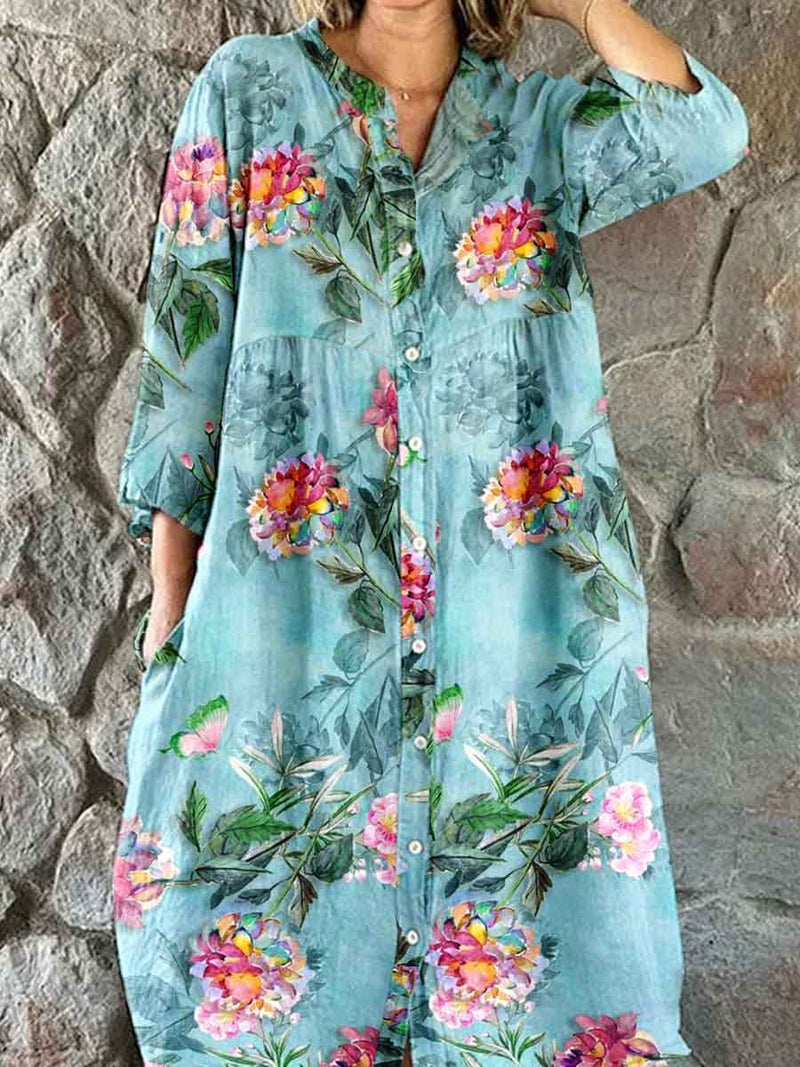 Klassisch gestaltete Kleid