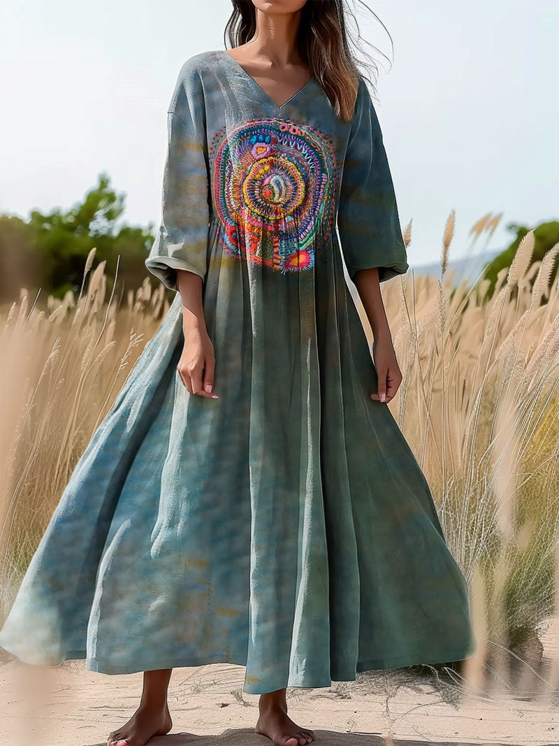 Zeitloser Vintage-Stil Kleid