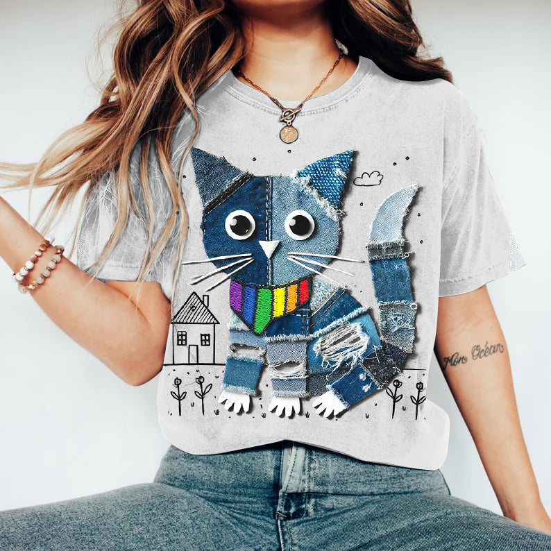 Zeitloser Vintage-Stil T-Shirt